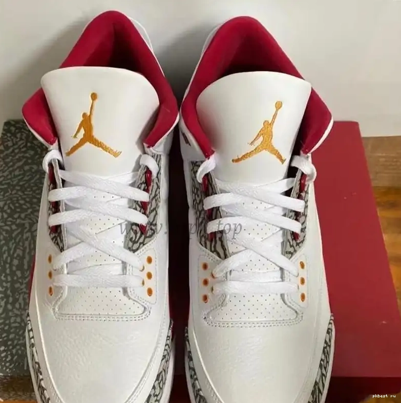 God Cardinal retro to air materials Pk ready 3 jordan ship Red retail 0527